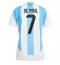 Argentina Rodrigo De Paul #7 Replika Hemmatröja Dam Copa America 2024 Kortärmad