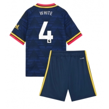 Arsenal Ben White #4 Replika Bortatröja Barn 2026-27 Kortärmad (+ byxor)