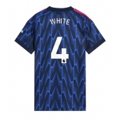 Arsenal Ben White #4 Replika Bortatröja Dam 2025-26 Kortärmad