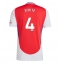 Arsenal Ben White #4 Replika Hemmatröja 2024-25 Kortärmad