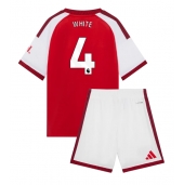 Arsenal Ben White #4 Replika Hemmatröja Barn 2026-27 Kortärmad (+ byxor)