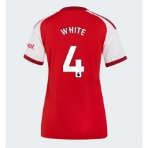 Arsenal Ben White #4 Replika Hemmatröja Dam 2026-27 Kortärmad