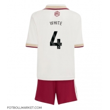 Arsenal Ben White #4 Replika Tredjetröja Barn 2025-26 Kortärmad (+ byxor)