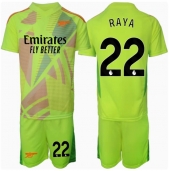 Arsenal David Raya #22 Målvakt Replika Hemmatröja Barn 2024-25 Kortärmad (+ byxor)
