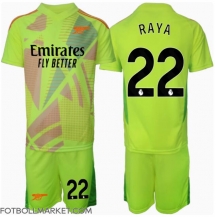 Arsenal David Raya #22 Målvakt Replika Hemmatröja Barn 2024-25 Kortärmad (+ byxor)