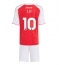 Arsenal Eberechi Eze #10 Replika Hemmatröja Barn 2025-26 Kortärmad (+ byxor)
