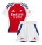 Arsenal Gabriel Jesus #9 Replika Hemmatröja Barn 2024-25 Kortärmad (+ byxor)