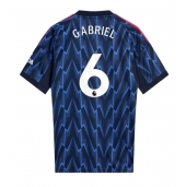Arsenal Gabriel Magalhaes #6 Replika Bortatröja 2025-26 Kortärmad
