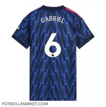 Arsenal Gabriel Magalhaes #6 Replika Bortatröja Dam 2025-26 Kortärmad