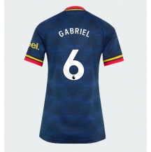 Arsenal Gabriel Magalhaes #6 Replika Bortatröja Dam 2026-27 Kortärmad