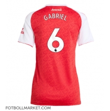 Arsenal Gabriel Magalhaes #6 Replika Hemmatröja Dam 2025-26 Kortärmad