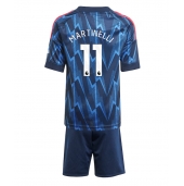 Arsenal Gabriel Martinelli #11 Replika Bortatröja Barn 2025-26 Kortärmad (+ byxor)