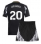 Arsenal Jorginho Frello #20 Replika Bortatröja Barn 2024-25 Kortärmad (+ byxor)