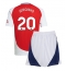 Arsenal Jorginho Frello #20 Replika Hemmatröja Barn 2024-25 Kortärmad (+ byxor)