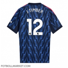Arsenal Jurrien Timber #12 Replika Bortatröja 2025-26 Kortärmad
