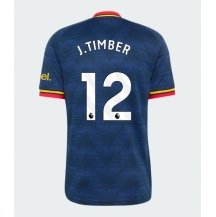 Arsenal Jurrien Timber #12 Replika Bortatröja 2026-27 Kortärmad