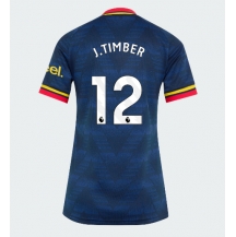 Arsenal Jurrien Timber #12 Replika Bortatröja Dam 2026-27 Kortärmad