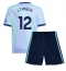 Arsenal Jurrien Timber #12 Replika Tredjetröja Barn 2024-25 Kortärmad (+ byxor)