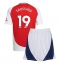 Arsenal Leandro Trossard #19 Replika Hemmatröja Barn 2024-25 Kortärmad (+ byxor)
