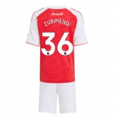 Arsenal Martin Zubimendi #36 Replika Hemmatröja Barn 2025-26 Kortärmad (+ byxor)