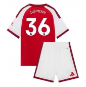 Arsenal Martin Zubimendi #36 Replika Hemmatröja Barn 2026-27 Kortärmad (+ byxor)