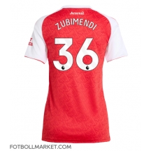 Arsenal Martin Zubimendi #36 Replika Hemmatröja Dam 2025-26 Kortärmad