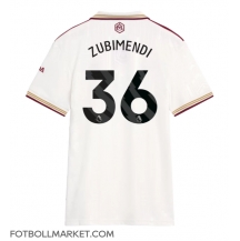 Arsenal Martin Zubimendi #36 Replika Tredjetröja Dam 2025-26 Kortärmad