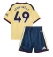 Arsenal Myles Lewis-Skelly #49 Replika Tredjetröja Barn 2026-27 Kortärmad (+ byxor)