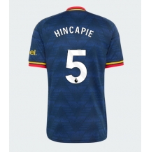 Arsenal Piero Hincapie #5 Replika Bortatröja 2026-27 Kortärmad