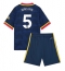 Arsenal Piero Hincapie #5 Replika Bortatröja Barn 2026-27 Kortärmad (+ byxor)