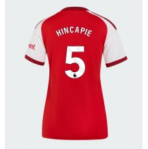 Arsenal Piero Hincapie #5 Replika Hemmatröja Dam 2026-27 Kortärmad