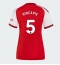 Arsenal Piero Hincapie #5 Replika Hemmatröja Dam 2026-27 Kortärmad