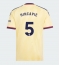 Arsenal Piero Hincapie #5 Replika Tredjetröja 2026-27 Kortärmad