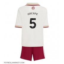 Arsenal Piero Hincapie #5 Replika Tredjetröja Barn 2025-26 Kortärmad (+ byxor)
