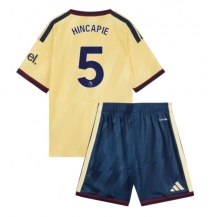 Arsenal Piero Hincapie #5 Replika Tredjetröja Barn 2026-27 Kortärmad (+ byxor)