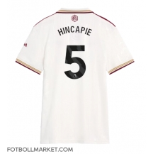 Arsenal Piero Hincapie #5 Replika Tredjetröja Dam 2025-26 Kortärmad