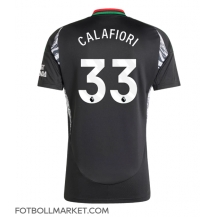 Arsenal Riccardo Calafiori #33 Replika Bortatröja 2024-25 Kortärmad