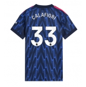 Arsenal Riccardo Calafiori #33 Replika Bortatröja Dam 2025-26 Kortärmad