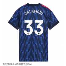 Arsenal Riccardo Calafiori #33 Replika Bortatröja Dam 2025-26 Kortärmad