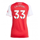 Arsenal Riccardo Calafiori #33 Replika Hemmatröja Dam 2025-26 Kortärmad