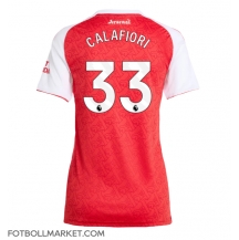 Arsenal Riccardo Calafiori #33 Replika Hemmatröja Dam 2025-26 Kortärmad