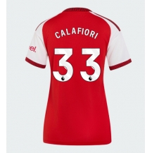 Arsenal Riccardo Calafiori #33 Replika Hemmatröja Dam 2026-27 Kortärmad