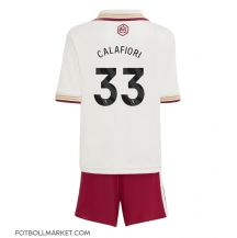 Arsenal Riccardo Calafiori #33 Replika Tredjetröja Barn 2025-26 Kortärmad (+ byxor)