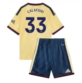 Arsenal Riccardo Calafiori #33 Replika Tredjetröja Barn 2026-27 Kortärmad (+ byxor)