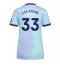 Arsenal Riccardo Calafiori #33 Replika Tredjetröja Dam 2024-25 Kortärmad