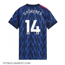 Arsenal Viktor Gyokeres #14 Replika Bortatröja Dam 2025-26 Kortärmad