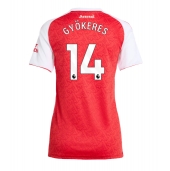 Arsenal Viktor Gyokeres #14 Replika Hemmatröja Dam 2025-26 Kortärmad