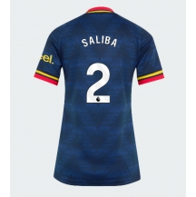 Arsenal William Saliba #2 Replika Bortatröja Dam 2026-27 Kortärmad
