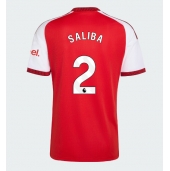 Arsenal William Saliba #2 Replika Hemmatröja 2026-27 Kortärmad