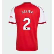 Arsenal William Saliba #2 Replika Hemmatröja 2026-27 Kortärmad